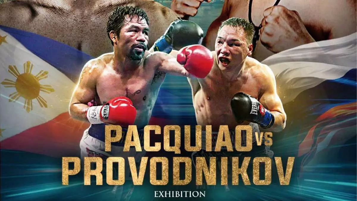 Пакьяо проведёт выставочный бой с Проводниковым 18 апреля в Лас‑Вегасе