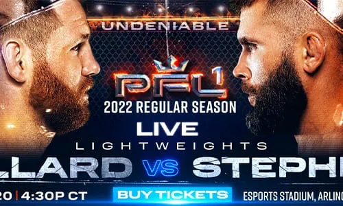 PFL 2022 #1 (21.04.2022): Результаты турнира