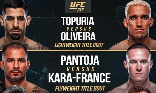 Актуальный кард UFC 317